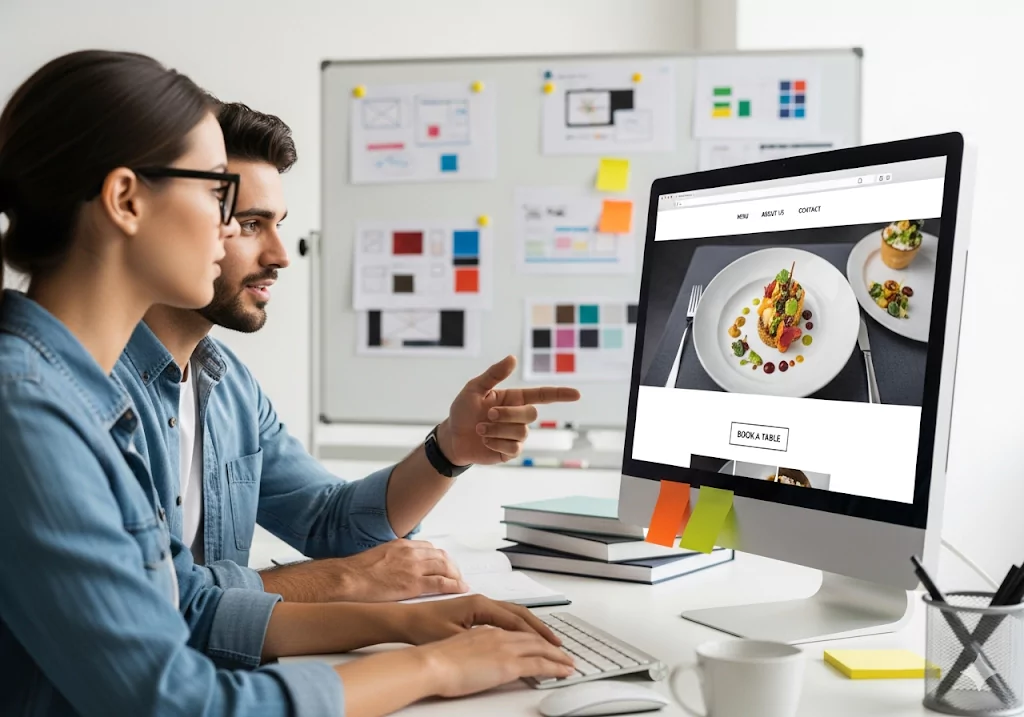 restaurant website development canada